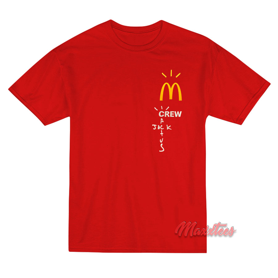 Crew Cactus Jack Mcdonald's T-shirt