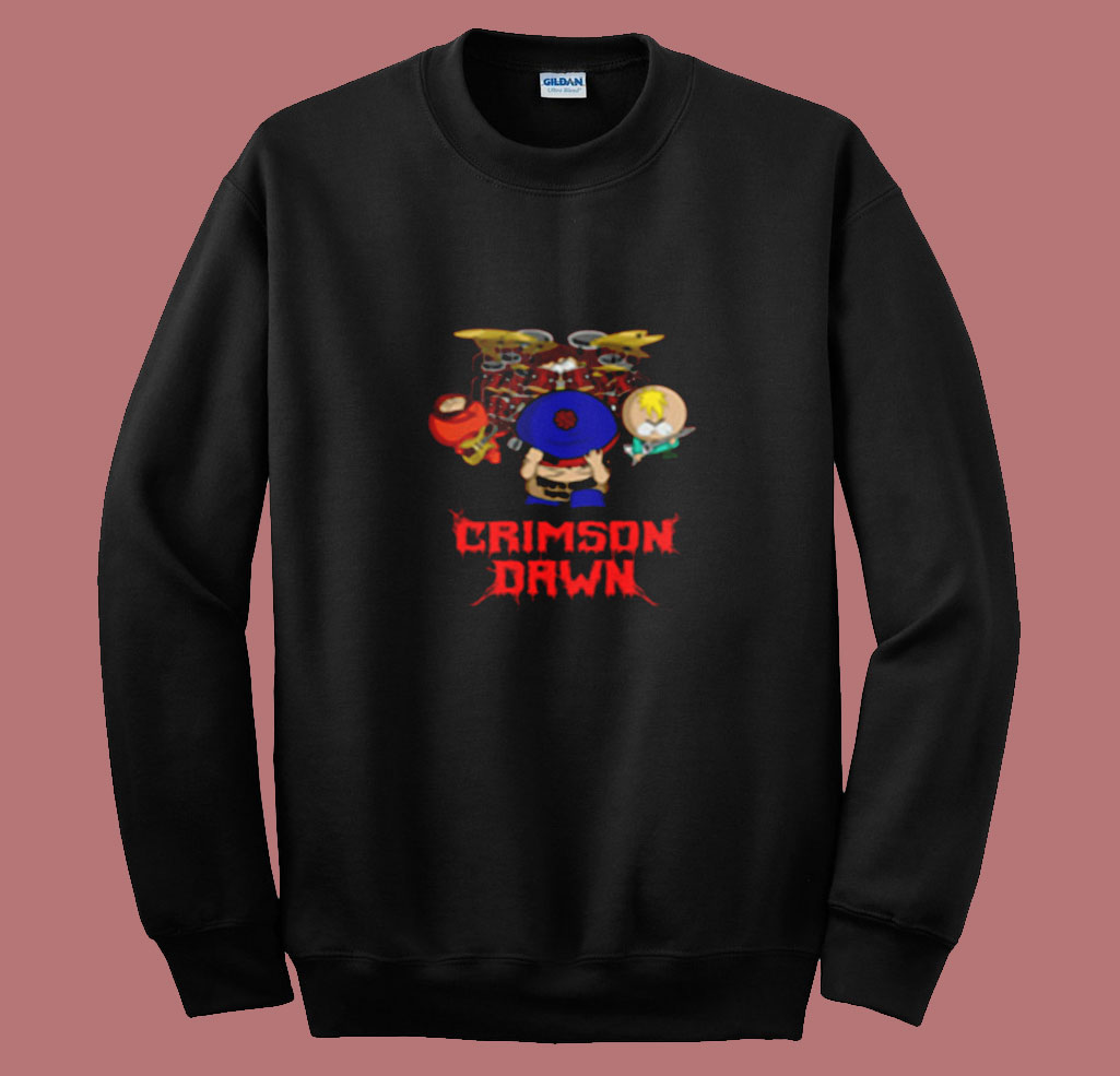 Crimson Dawn South Park's Band Music Summer Sweatshirt