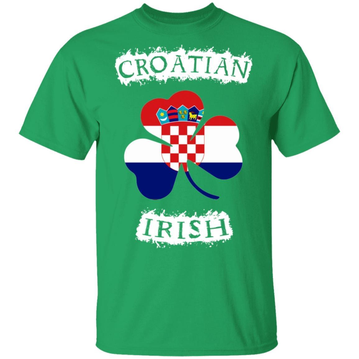 Croatian Irish Saint's Patrick Day Hometown Home Shirt