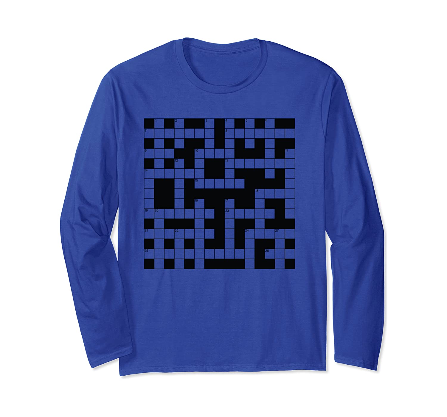 Crossword Puzzle Master Long Sleeve Tshirt