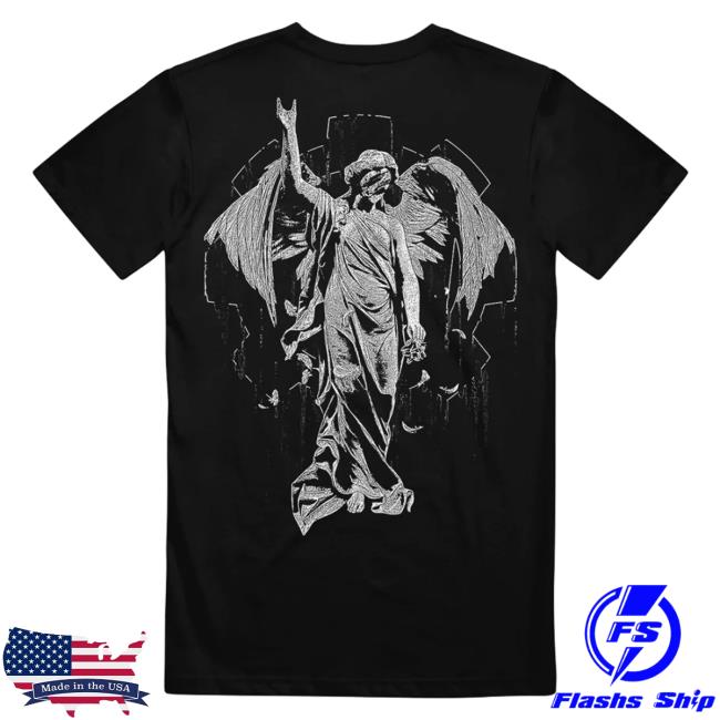 Crown The Empire Band Merch Angel Tee – Black