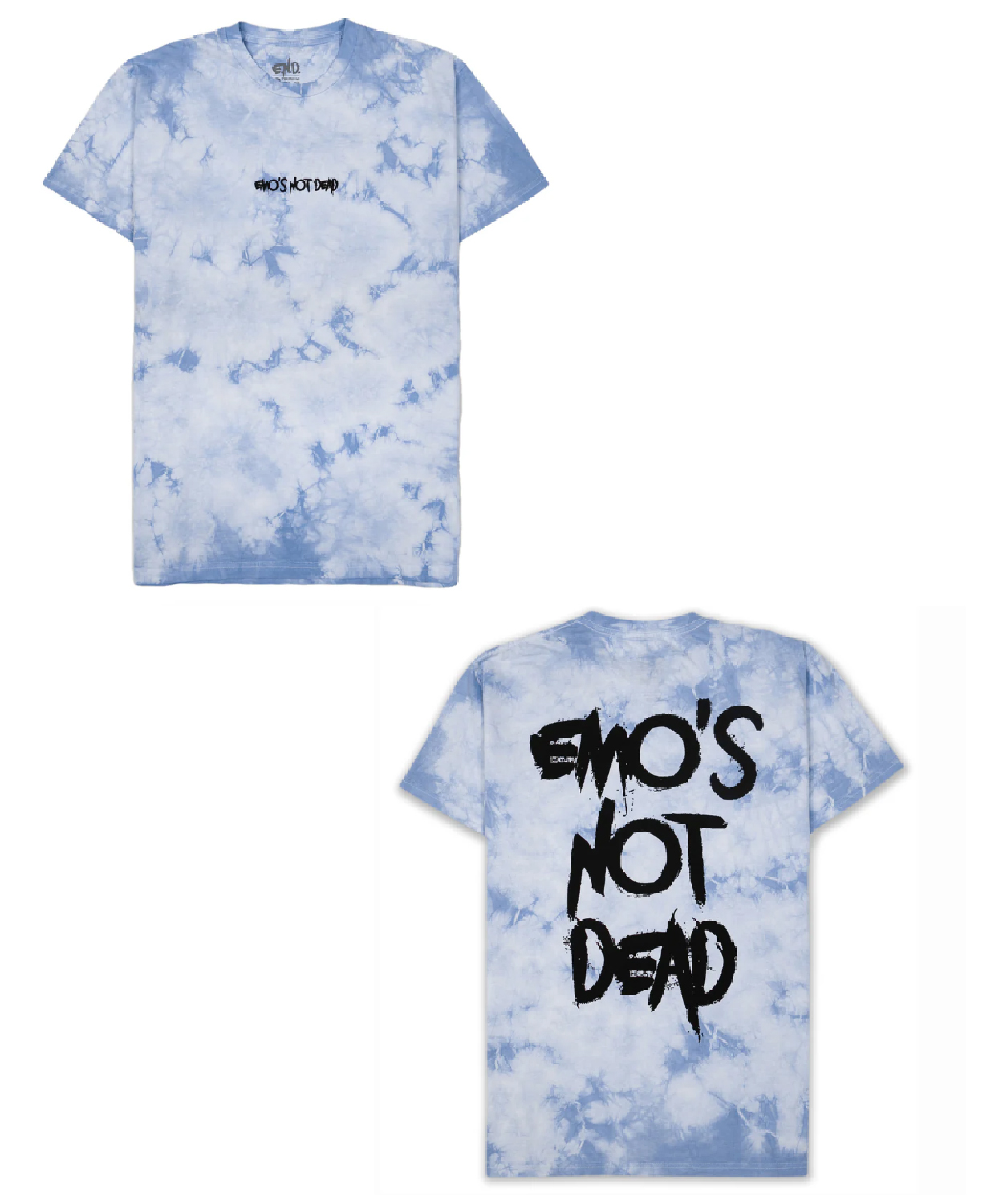 Crystal Dye Tee Emo’snot Dead Shop Merch Store