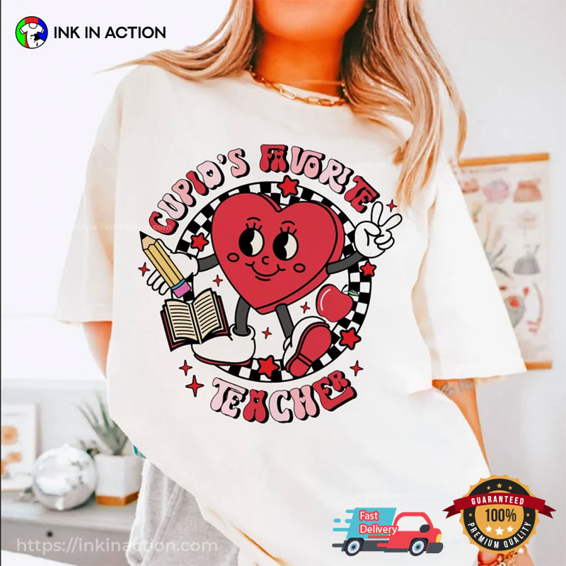 Cupid’s Favorite Teacher Unisex T-shirt