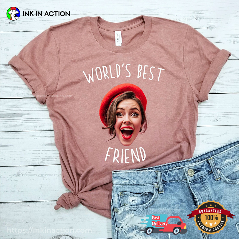 Custom Face Funny World’s Best Friend Comfort Colors Tee