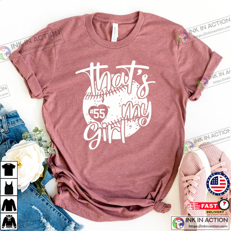 Custom That’s My Girl Sport T-shirt, Sport Mom Shirt
