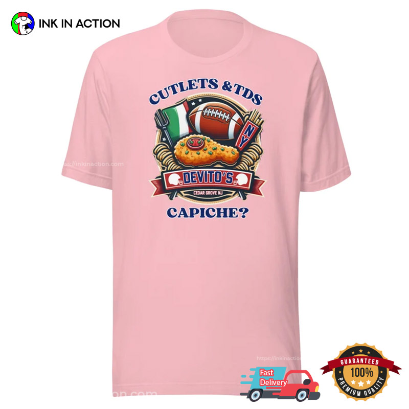 Cutlets & Tds Capiche Fastfoods New York Giants T-shirt
