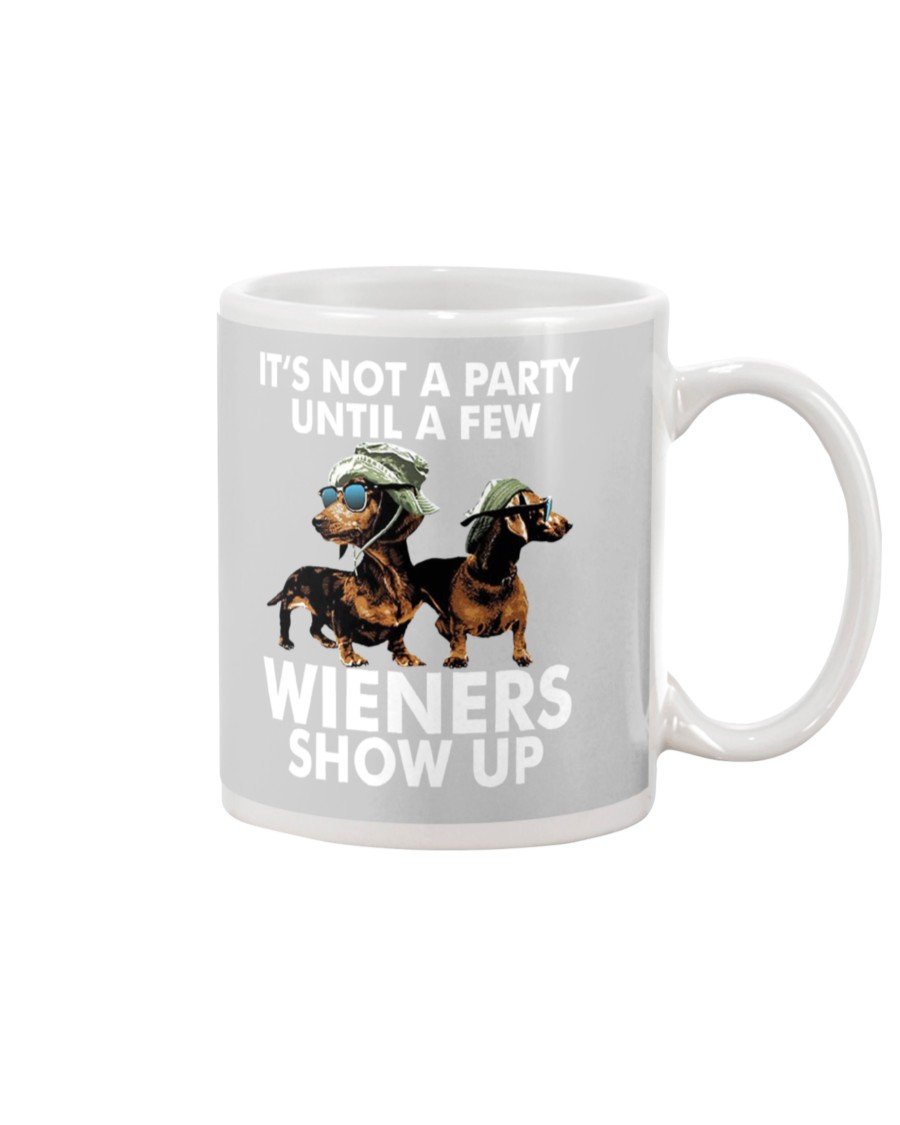 Dachshund Wieners Gift For Dog Lovers Black T Shirt Mug