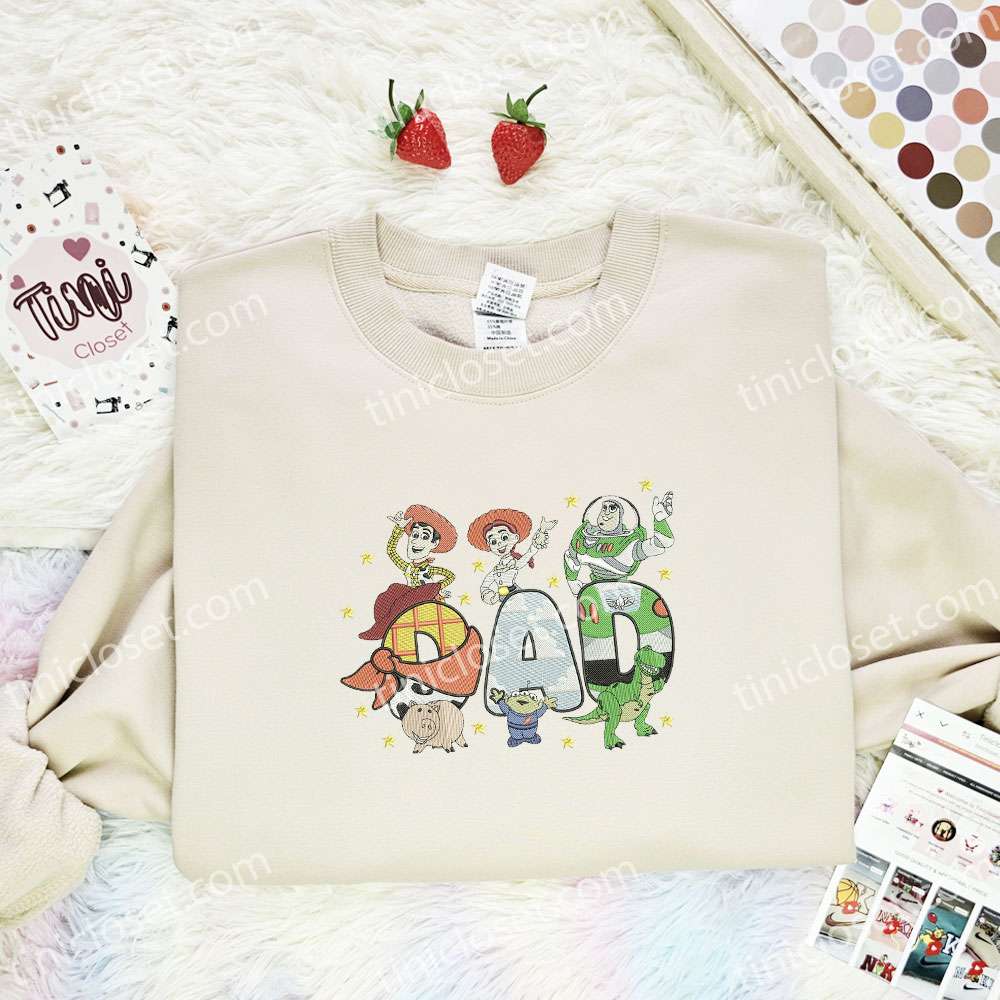 Dad Toy Story Father’s Day Embroidered Shirt