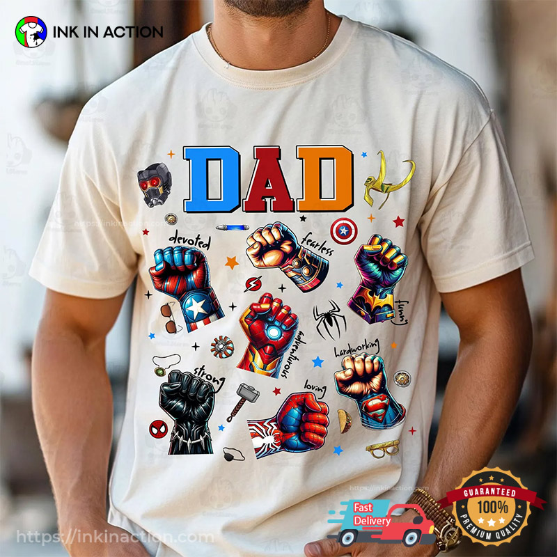 Dad You Are My Best Superhero Father’s Day Shirt