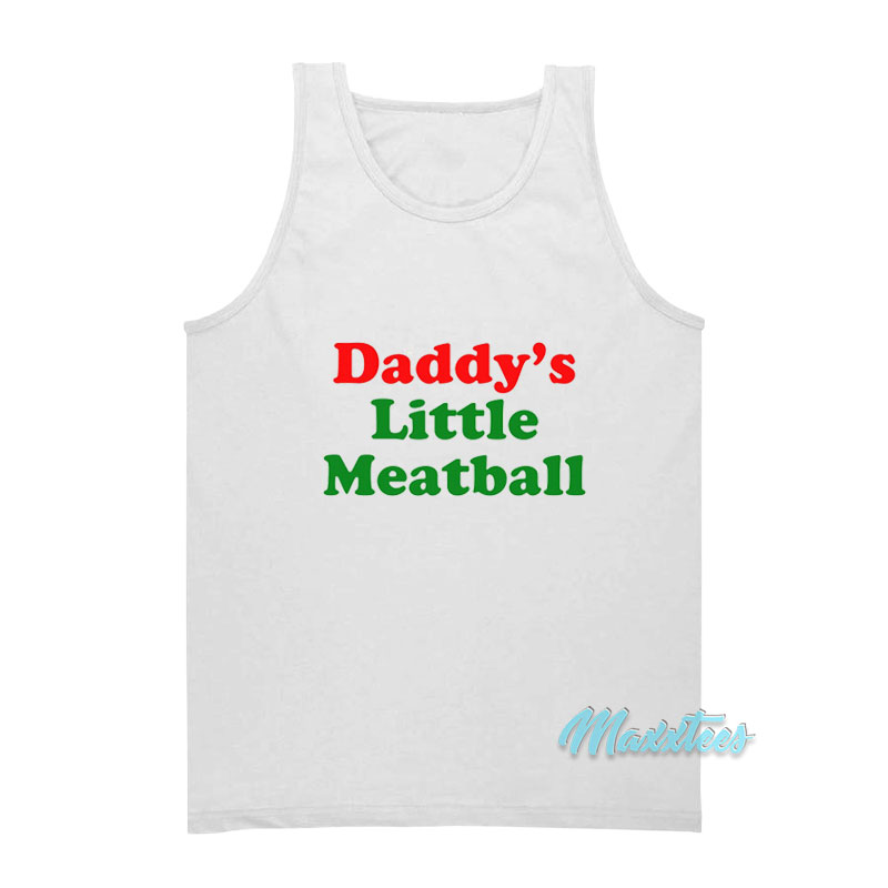 Daddy's Little Meatball Tank Top