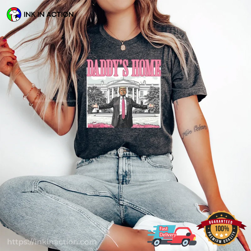 Daddy’s Home White House Trump 2024 Unisex T-shirt