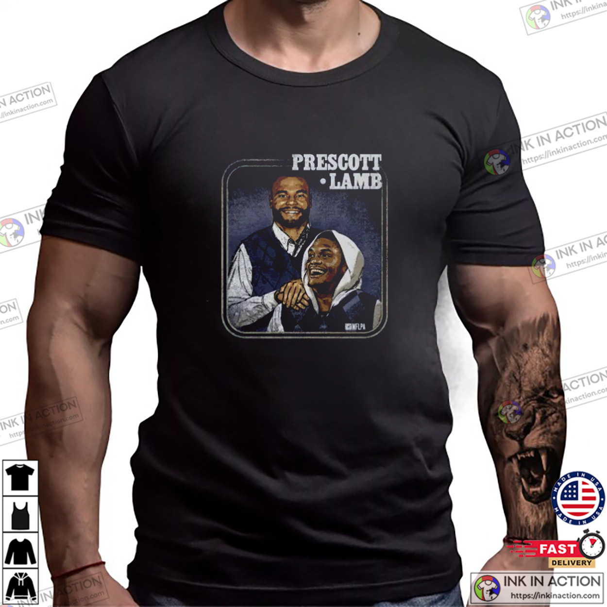 Dak Prescott & Ceedee Lamb Dallas Cowboy Fanart T-shirt