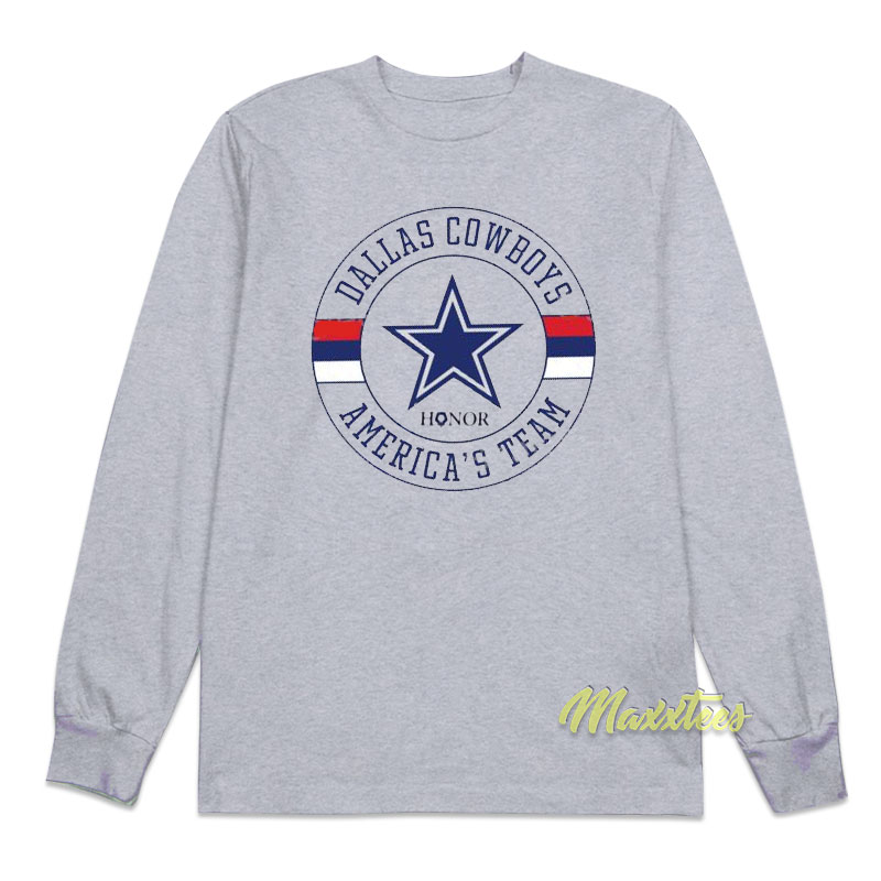 Dallas Cowboys America's Team Honor Long Sleeve Shirt