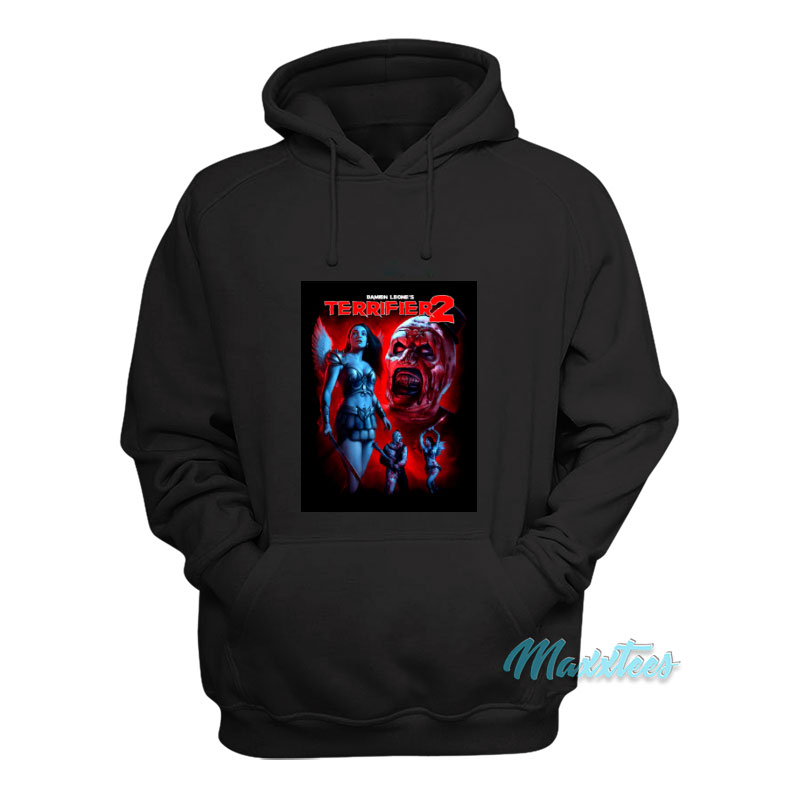 Damien Leone's Terrifier 2 Battle Cries Hoodie