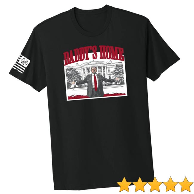 Davidjharrisjr Merch Store Trump Daddy’s Home Red Tee