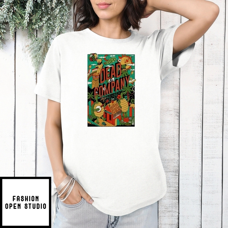 Dead & Company Mar 27 2025 Sphere Las Vegas Turtle Bears T-shirt
