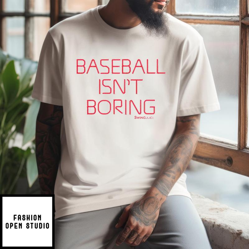 Derrick White Baseball Isn’t Boring T-shirt