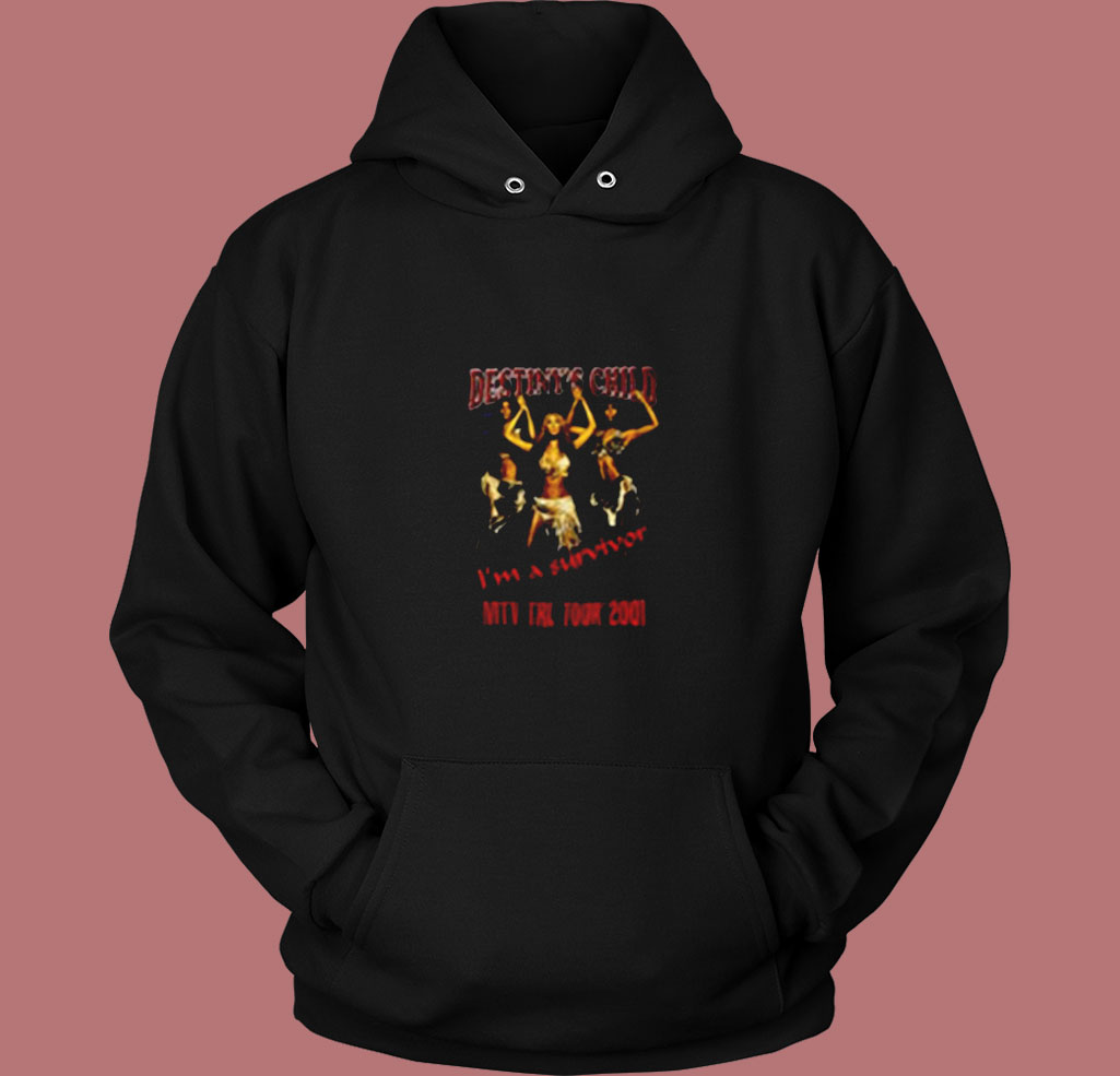 Destinys Child I'm A Survivor Mtv Trl Tour Vintage Hoodie