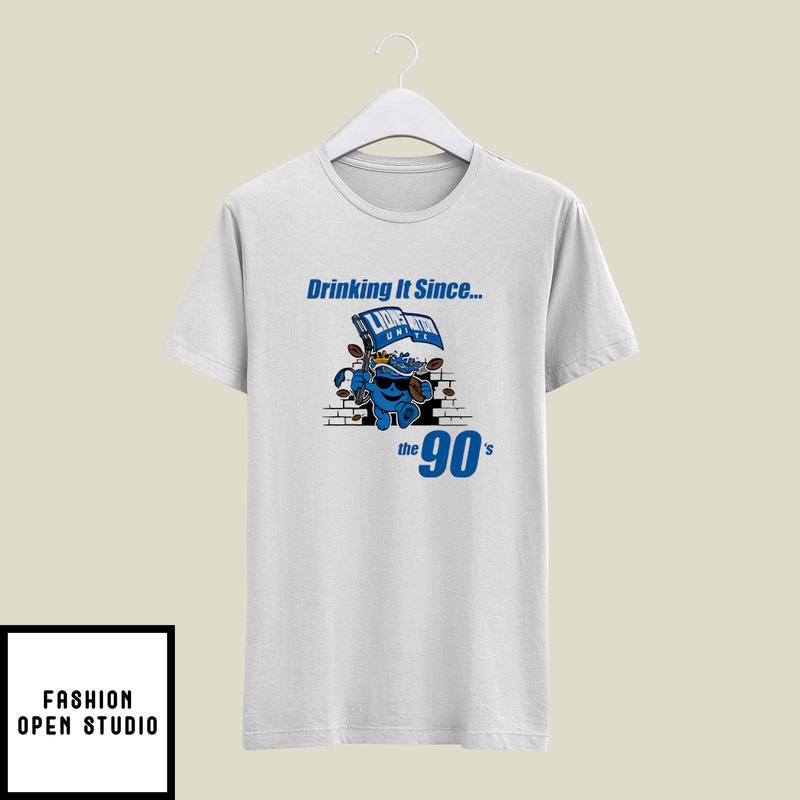 Detroit Lions Drinking It Since The 90’s Lions Nation Unite T-shirt