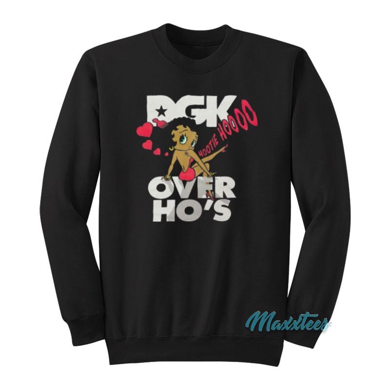 Dgk Ove Ho's Betty Boop Sweatshirt