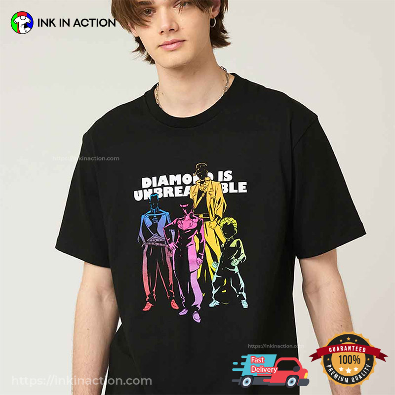 Diamond Is Unbreakable Jojo’s Bizarre Adventure Anime T-shirt