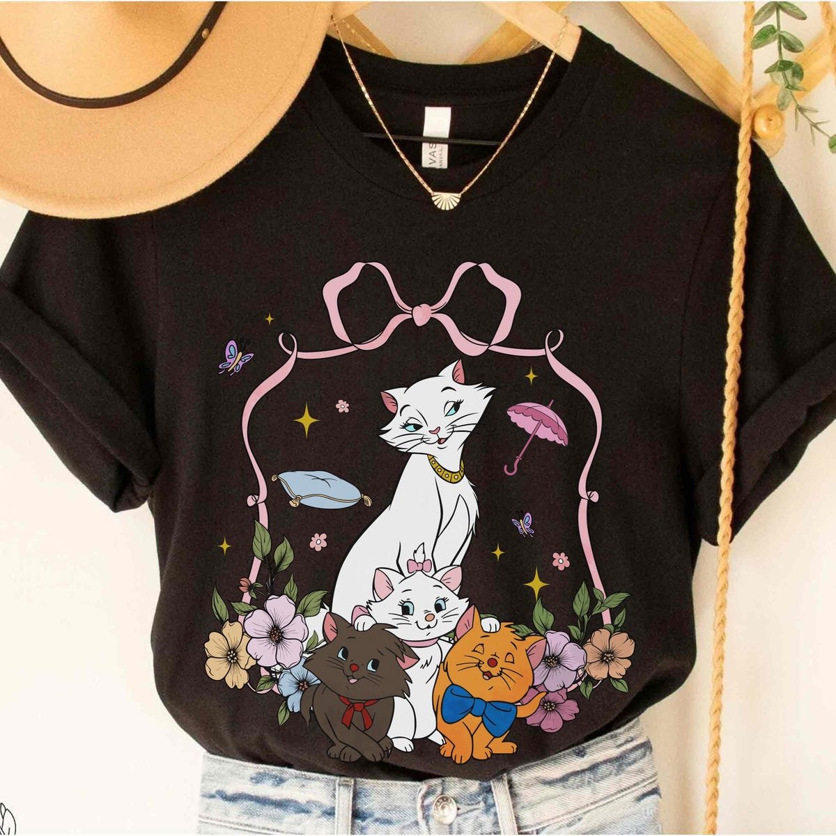 Disney Aristocats Mom Shirt Mother's Day Gift Family Matching