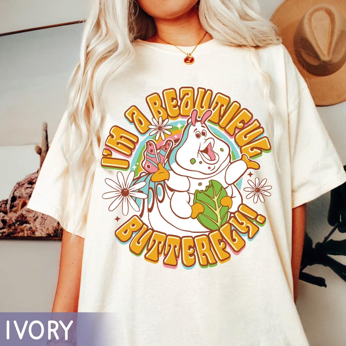 Disney Butterfly Shirt Bug's Life Retro Flower Tee Vintage Pixar 2025