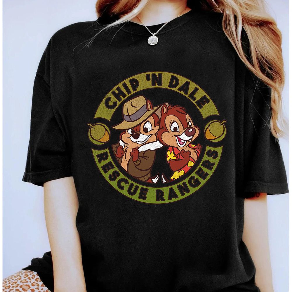 Disney Chip 'n Dale Rescue Rangers Logo Merch