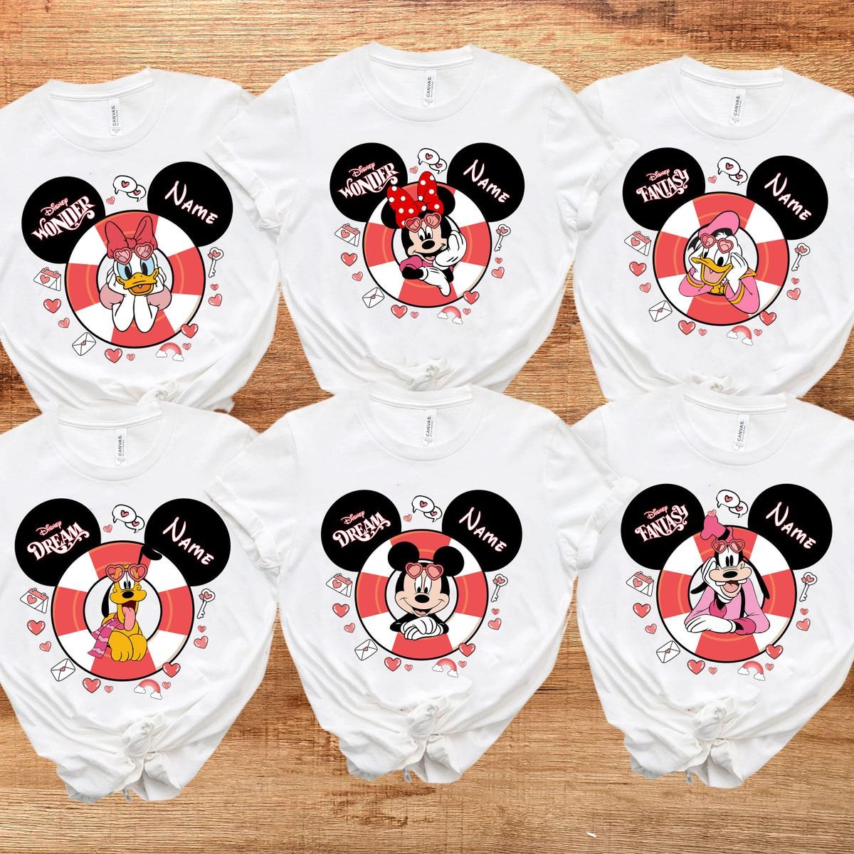 Disney Cruise Valentine's Day Shirt Mickey Friends Matching 2025