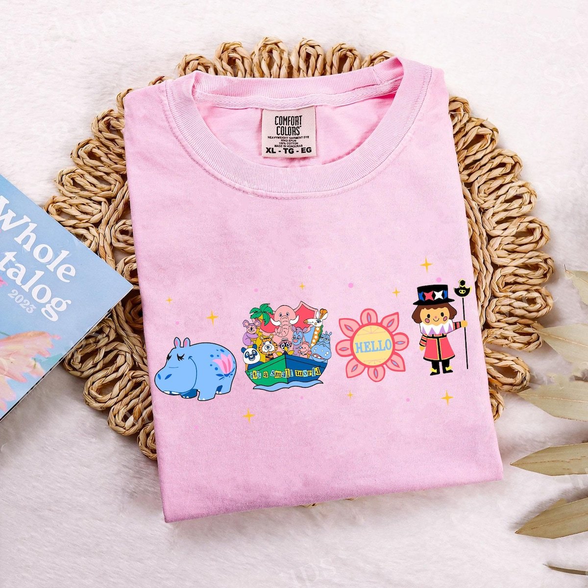 Disney Fantasyland It's A Small World Shirt Magic Kingdom Disneyland Trip