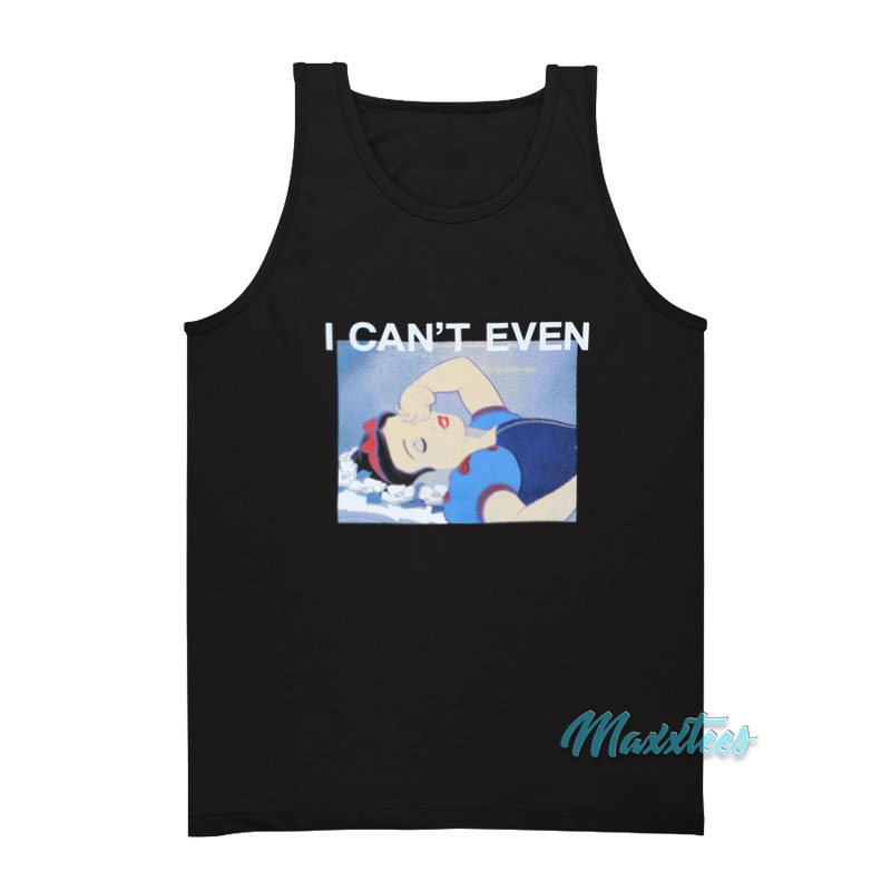 Disney Girls Princess Snow White I Can't Even Tank Top