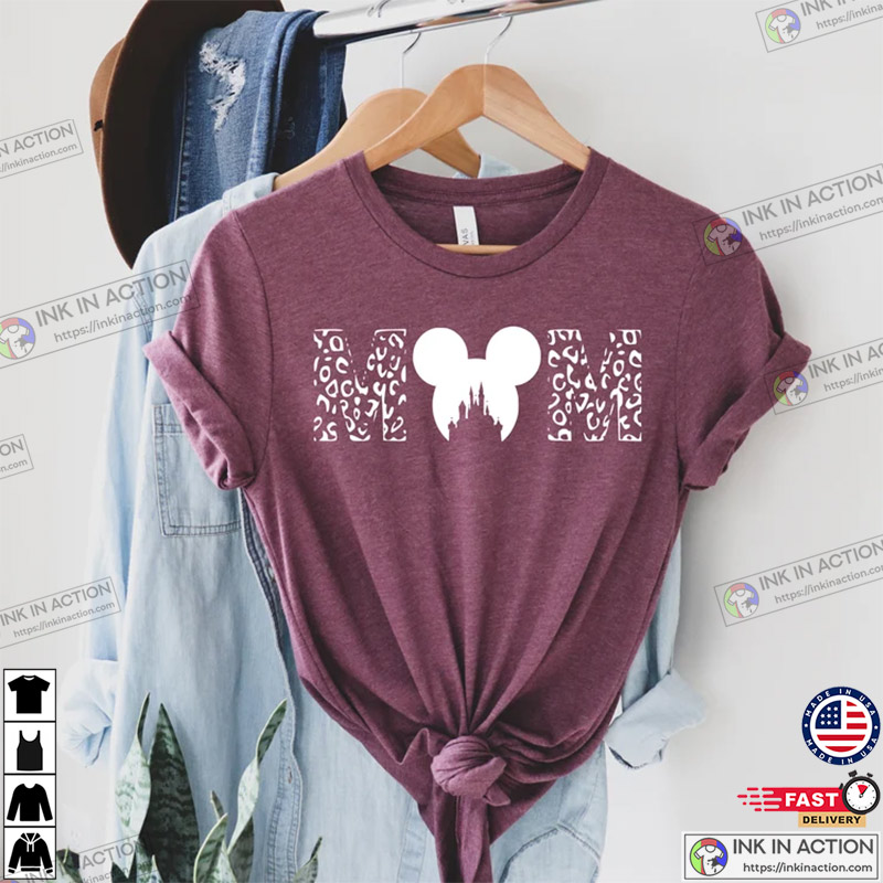 Disney Leopard Mom Disney Mother’s Day Shirt