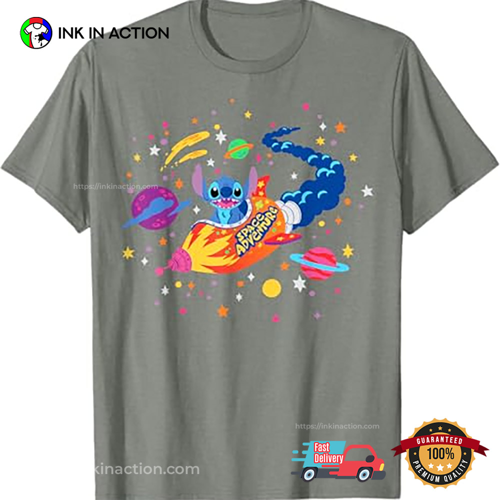 Disney Lilo & Stitch Space Adventure Rocket Stitch T-shirt