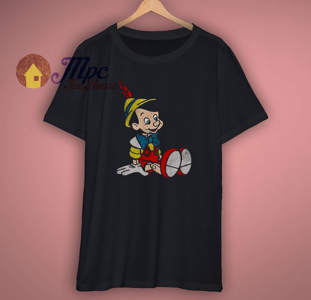 Disney Men's Pinocchio Classic Pinocchio T-shirt