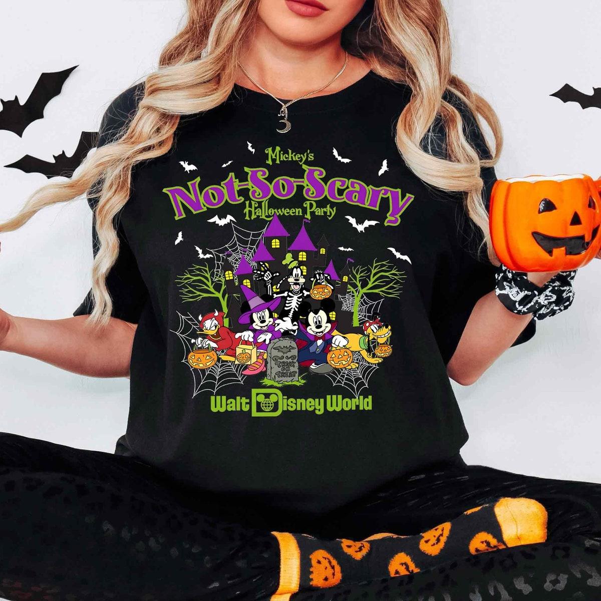 Disney Mickey's Not So Scary Halloween Shirt 1