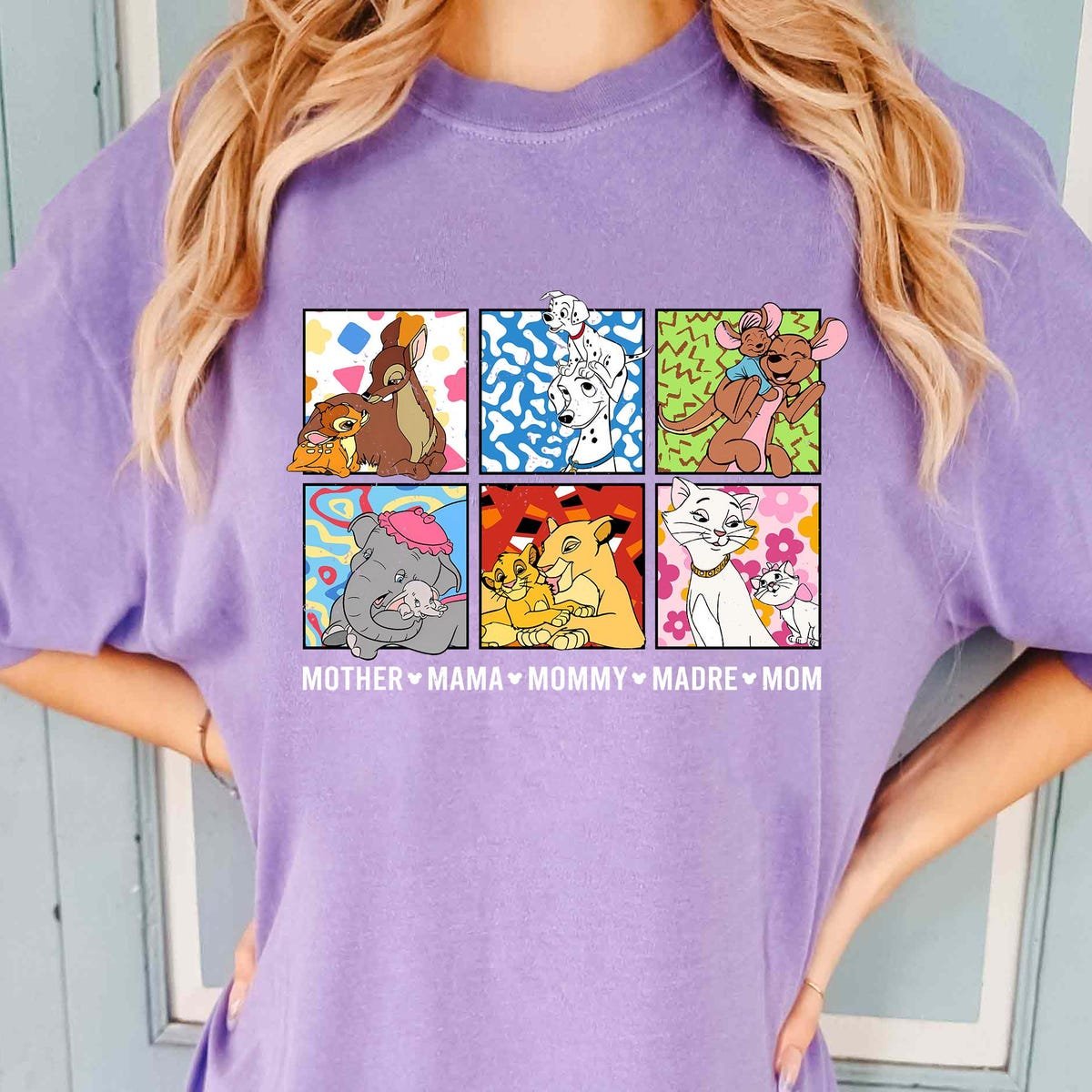 Disney Mom Daughter Shirt 90s Retro Matching Tee Mother's Day Gift