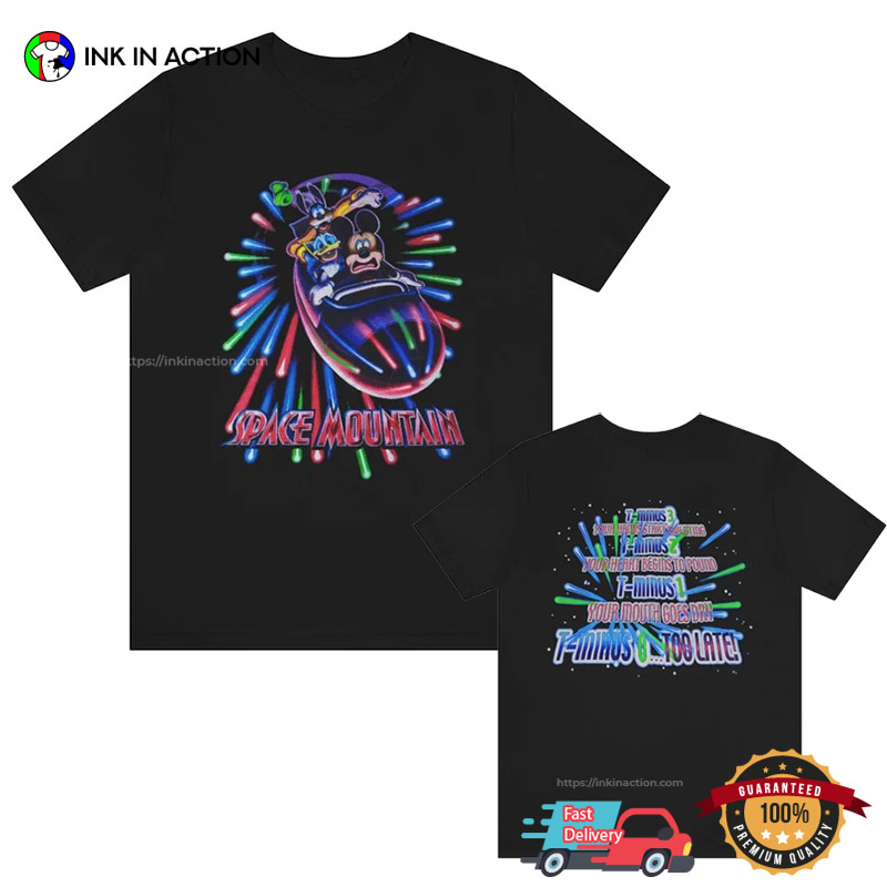 Disney Space Mountain 90’s Style Vintage T-shirt