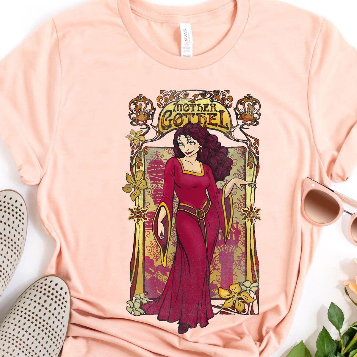Disney Tangled Mother Gothel Portrait Shirt For Mother's Day