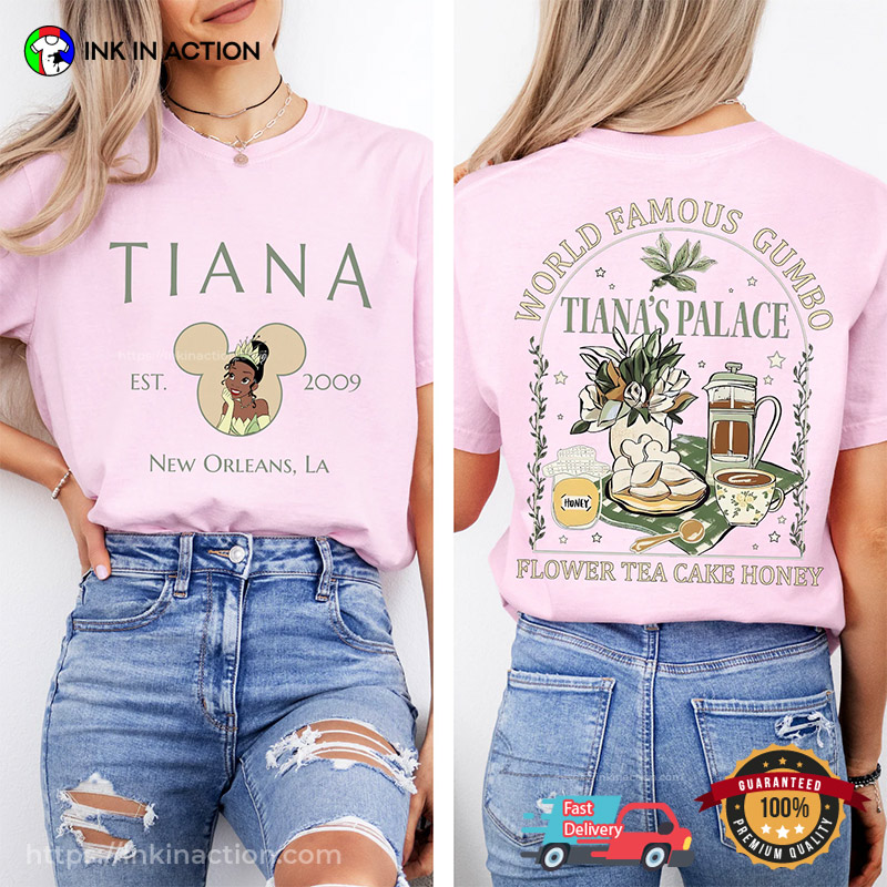 Disney Tiana’s Palace, Princess Tiana Est 2009 Comfort Colors T-shirt