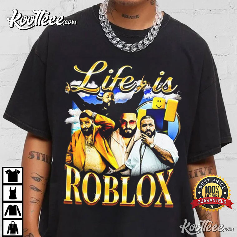 Dj Khaled Life Is Roblox Let’s Go Golfing T-shirt