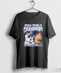 Dodgers 2024 World Champions Ohtani Freeman & Betts Shirt