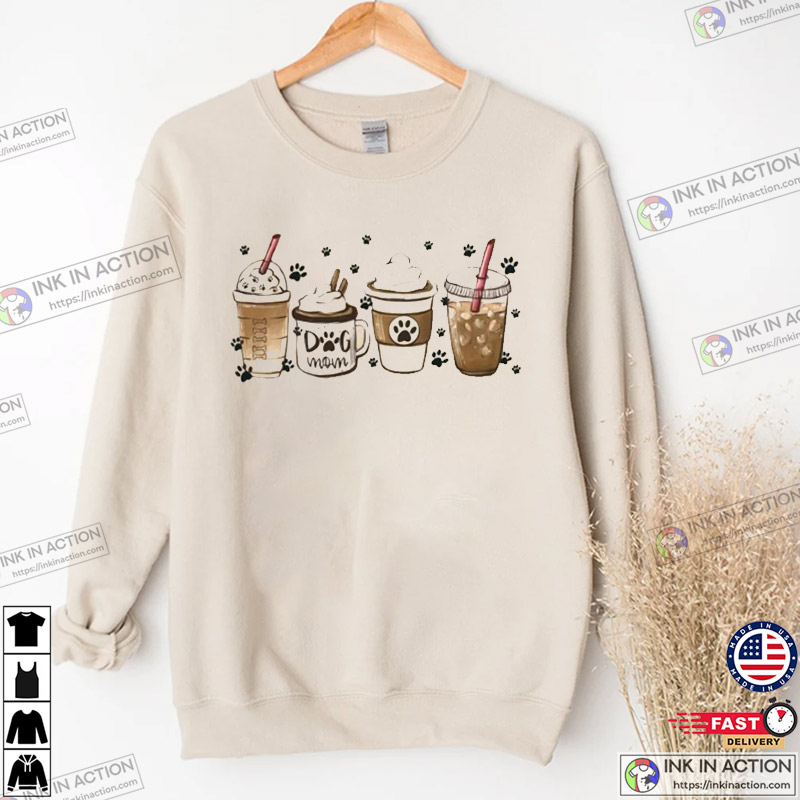 Dog Mom Coffee Shirt, Mother’s Day Gift