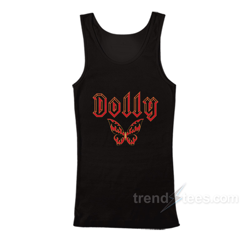 Dolly Rock N' Roll Butterfly Tank Top