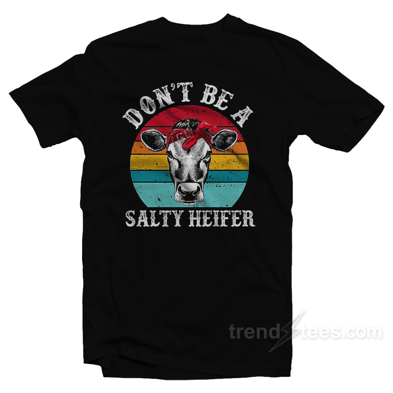 Don't Be Salty Heifer T-shirt