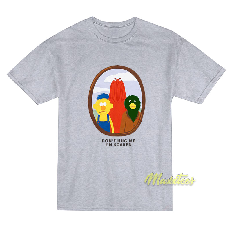 Don't Hug Me I'm Scared Characters T-shirt
