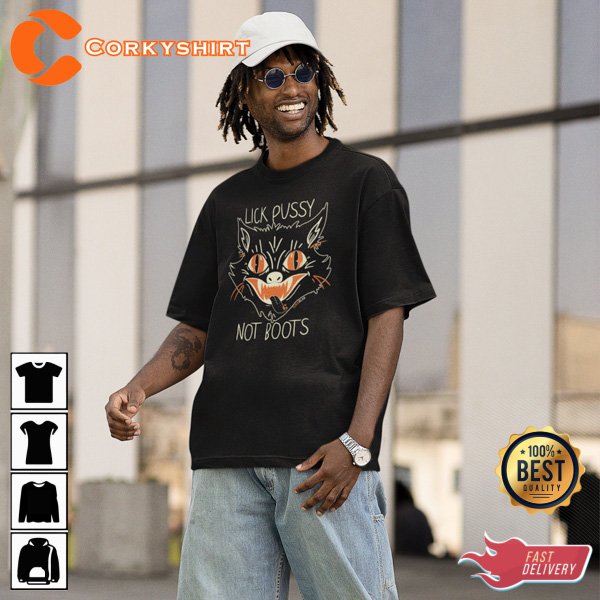 Don’t Be A Bootlicker Printed T-shirt Design