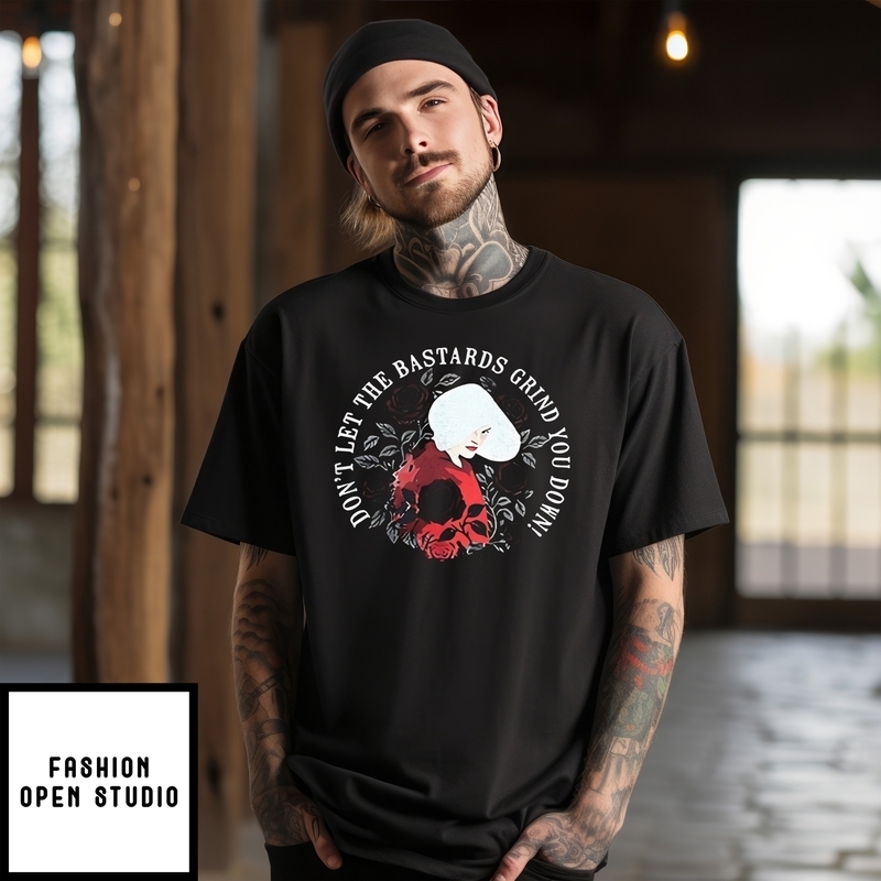 Don’t Let The Bastards Grind You Down Retro T-shirt