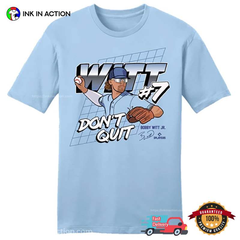 Don’t Quit Bobby Witt Jr Star T-shirt
