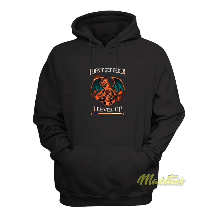 Dragon Idon't Get Older I Level Up Hoodie