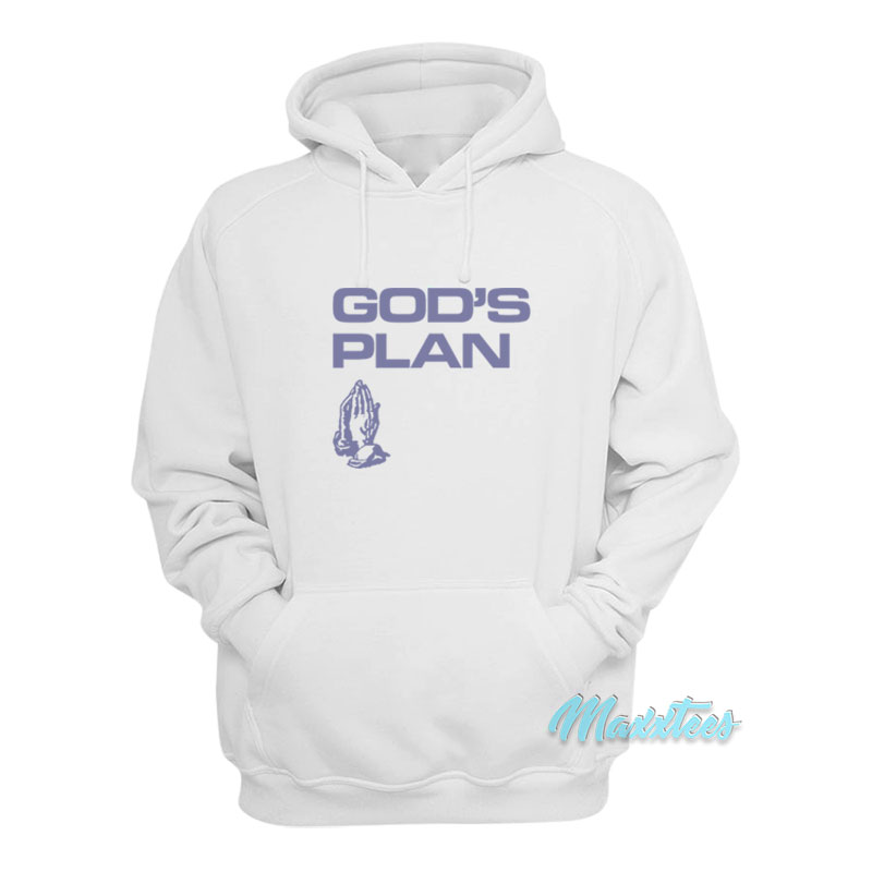 Drake God's Plan Praying Hands Hoodie